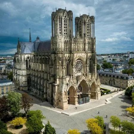 Appartement Lumineux Proche Cathedrale 랭스 외부 사진