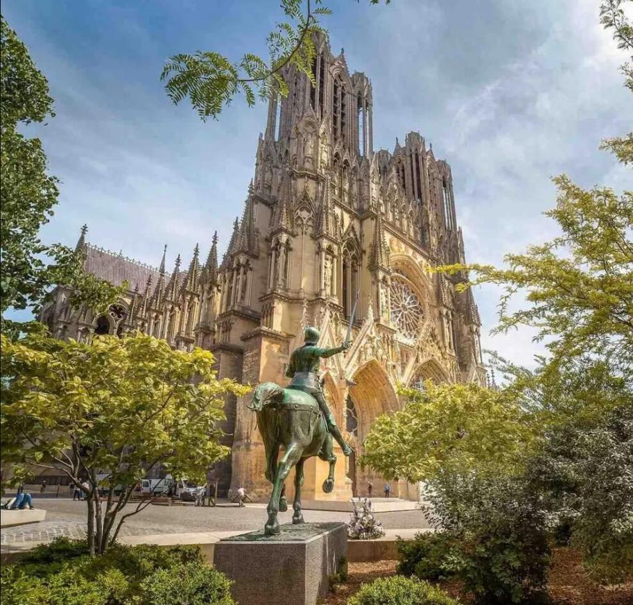 Appartement Lumineux Proche Cathedrale 랭스 외부 사진